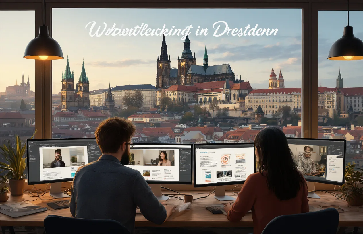 Wo finde ich kreative Webentwickler in Dresden?