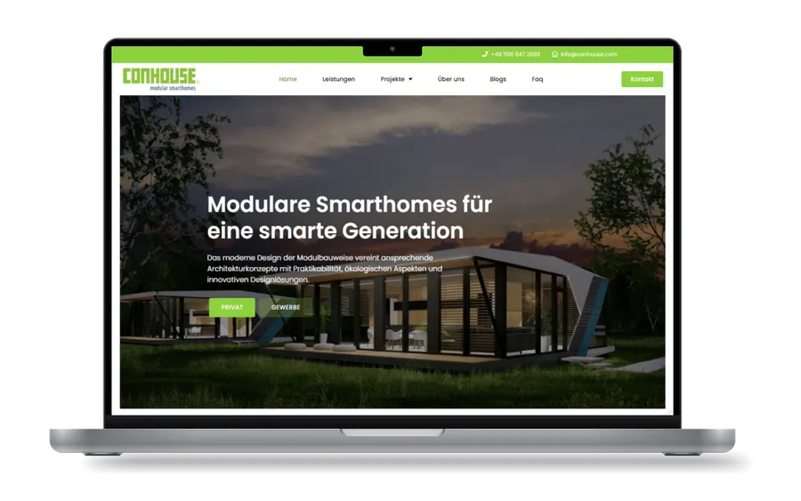 Conhouse — UI/UX