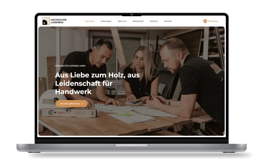 Hochhalter Ladenbau — UI/UX