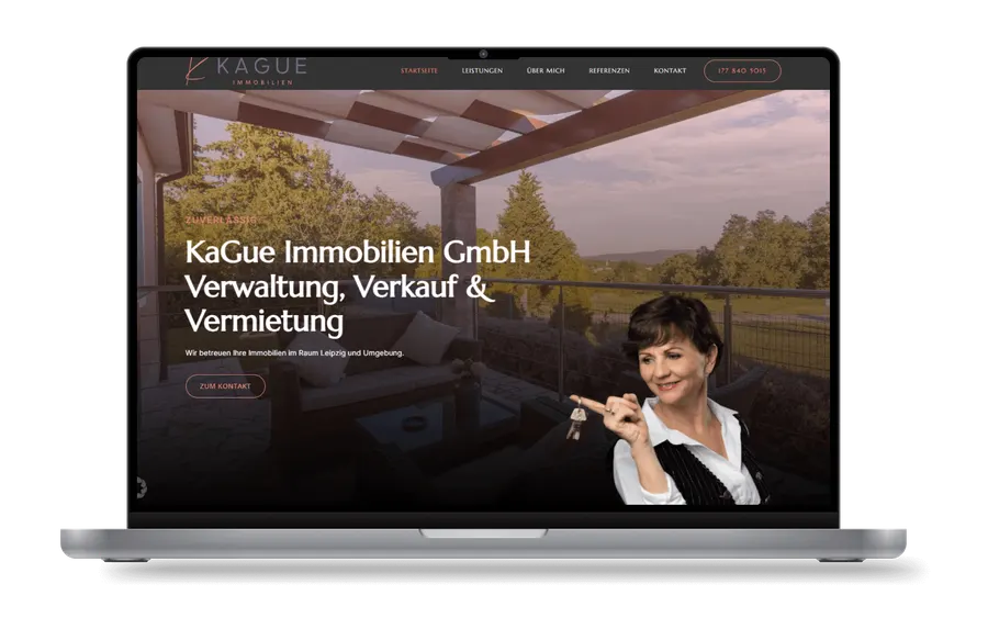 KaGue Immobilien — UI/UX