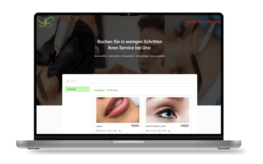 Kosmetikstudio Wohlfühlen ∞ Schönheit — Buchungssysteme
