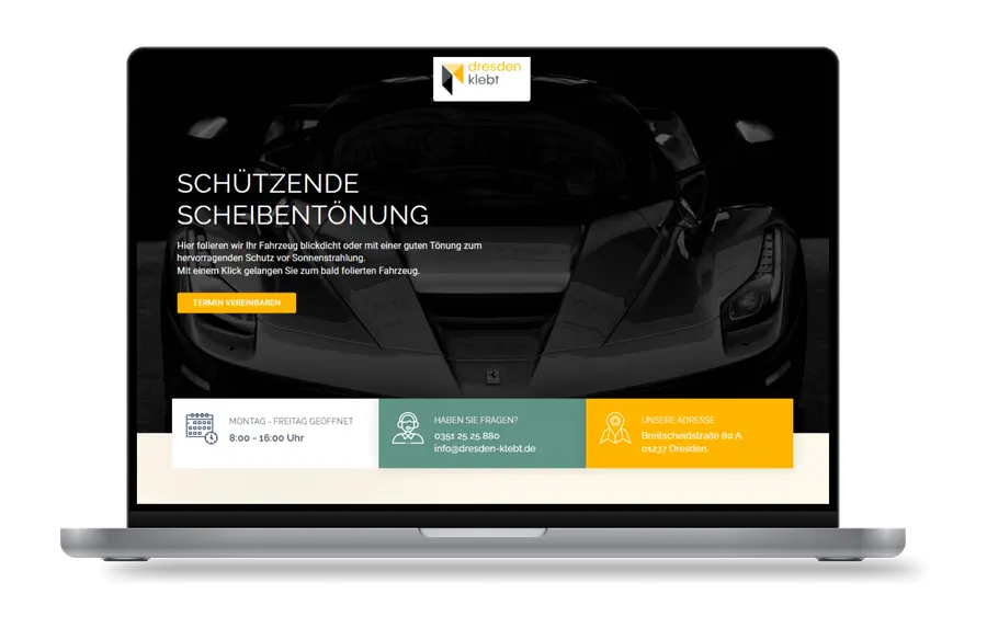 Scheibentönung — UI/UX