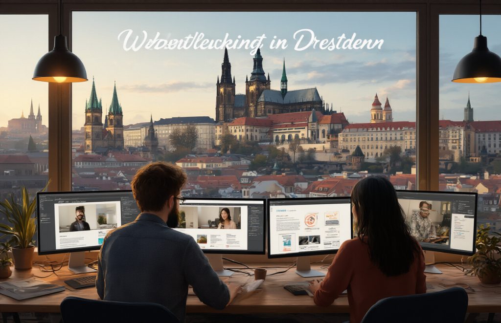 Wo finde ich kreative Webentwickler in Dresden?